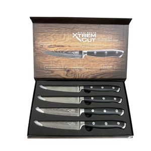 Xtrem Cut Steak Series Set 4 Cuchillos p/Carne