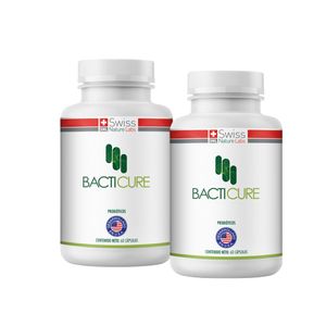 Bacticure Complejo Natural Probiótico para 2 Meses