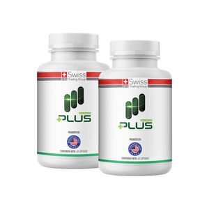 Bacterium Plus Complejo Natural Probiótico para 2 Meses