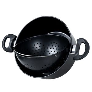 World's Greatest Cooking Pot Olla c/ Colador Incorporado Vaporera 3.5 QT