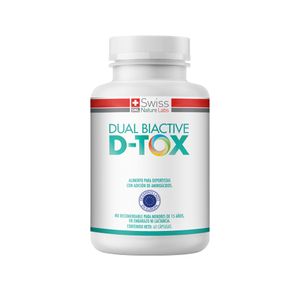 Dual Biactive D-tox Complejo Probiótico para 1 Mes