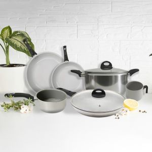 XTREM COOK STEEL  SET DE SARTENES Y OLLAS CON 6 PIEZAS